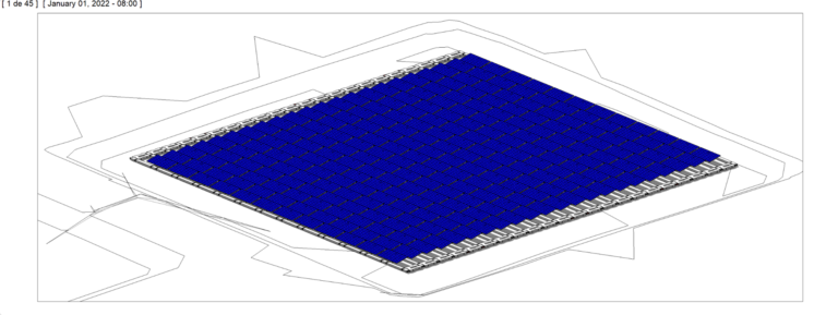 Estudio de Prefactibilidad de Sistema Flotante Fotovoltaico sobre Poza de Agua